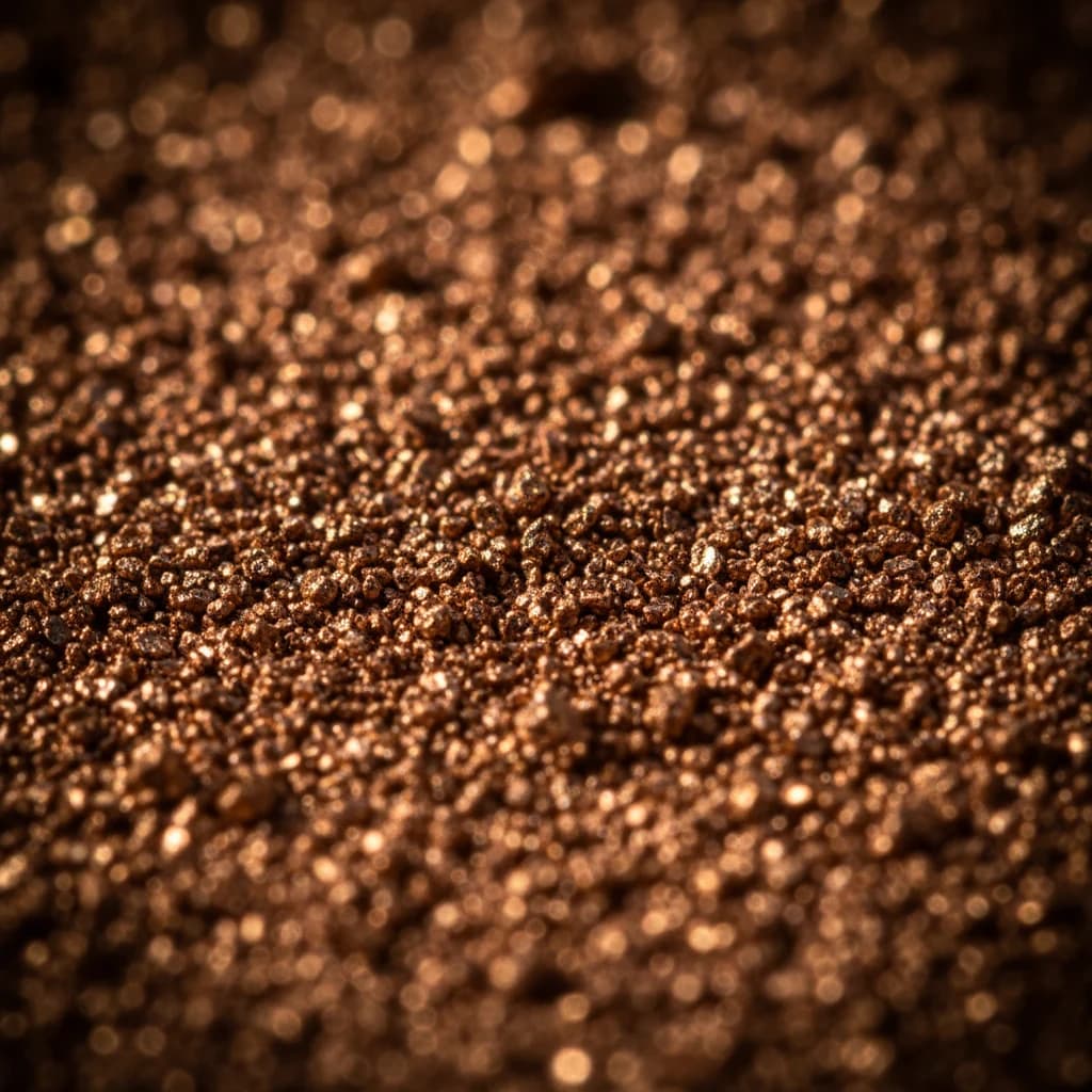 High-purity copper powder macro