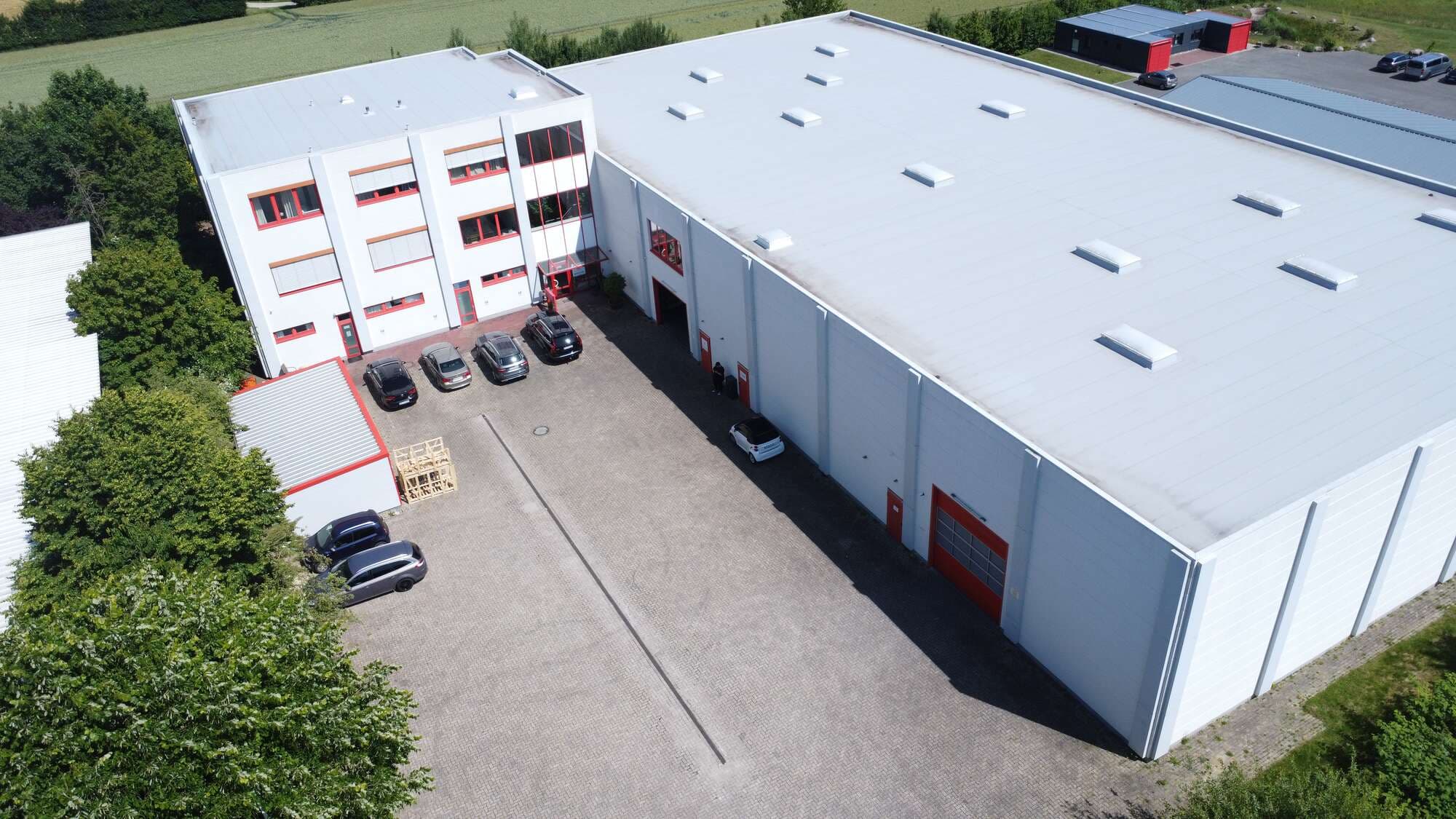 Hansemut Standort Schwarzenbek — Luftaufnahme